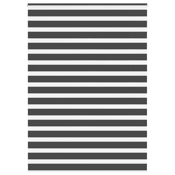 idaXL Zebra senčilo črna 160x230 cm tkanina &scaron;irina 155,9 cm poliester