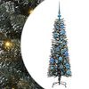 vidaXL Umestno božično drevo Zelena 120 cm PVC, plastika in jeklo