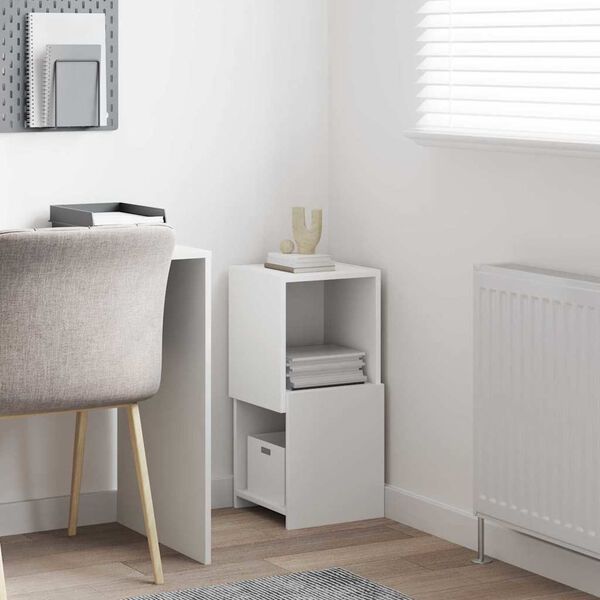 vidaXL Kotna omarica 30,5x30x65cm Konstruiran les