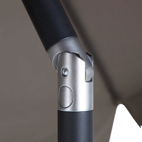 Madison Senčnik Flores Luxe 300 cm okrogel taupe