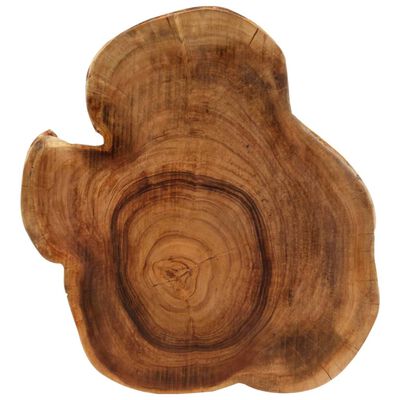 vidaXL Klubska mizica iz trdnega akacijevega lesa 60x55x25 cm