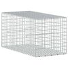 vidaXL Gabion z 5 mm žico in mrežo 5x5 cm 50x100x50 cm Pocinkano jeklo