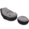 Intex Napihljiv stol s taburejem Ultra Lounge Relax 68564NP