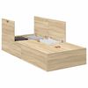 vidaXL Konstrukcija postelje sonoma hrast 90 x 190 cm Konstruiran les