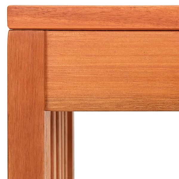 vidaXL Vrtna klop 130 cm trden evkaliptusov les