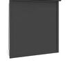 vidaXL Rolo zaslon Antracit 130 x 140 cm Aluminij in poliuretan