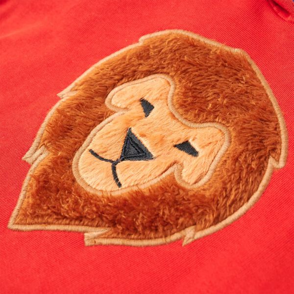 Otro&scaron;ki pulover s kapuco rdeč 104