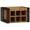 vidaXL Stojalo za vino 2 kos 46 x 35 x 27,5 cm Masiven les akacije