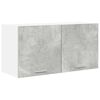 vidaXL Viseča omarica Betonsko siva 80 x 31 x 40 cm Inženirski les