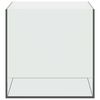 vidaXL Akvarij s shranjevanjem Transparentno 30 x 30 x 30 cm Steklo