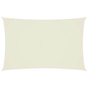 vidaXL Senčno jadro oksford blago pravokotno 2x4,5 m krem