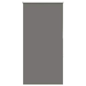 vidaXL Rolo zatemnjena siv 75x130 cm tkanina &scaron;irina 70,7 cm poliester