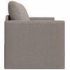 vidaXL Sofa postelja 110cm Taupe blago