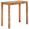 vidaXL Barska miza 112x55x108 cm trden predelan les