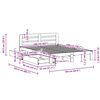 vidaXL Posteljni okvir brez vzmetnice vo&scaron;čeno rjav 160x200 cm borovina
