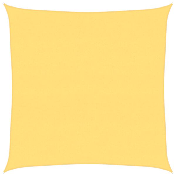 vidaXL Senčno jadro 160 g/m&sup2; bež 6x6 m HDPE