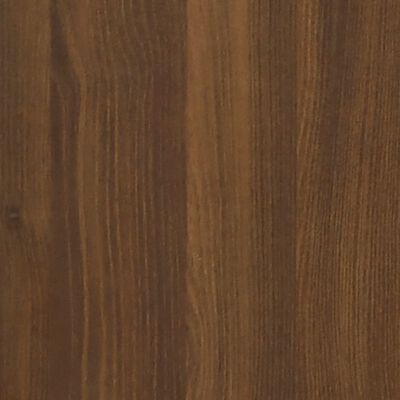 vidaXL Kopalniška omarica rjavi hrast 30x30x183,5 cm inženirski les