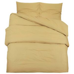 vidaXL Posteljnina taupe 140x200 cm lahka mikrovlakna