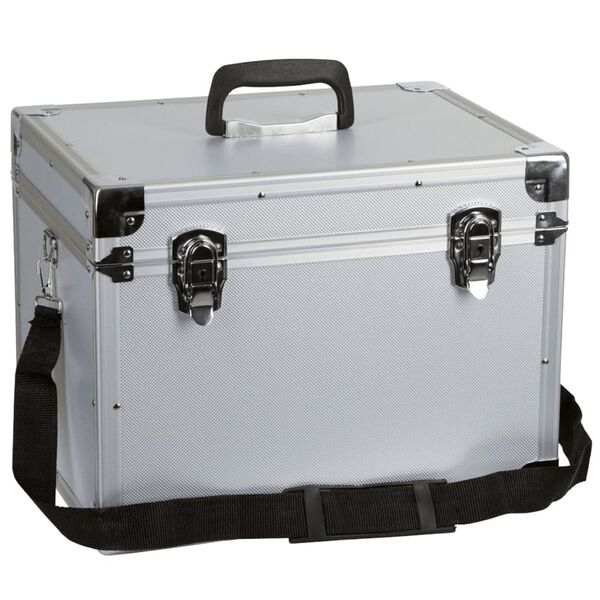 Kerbl Škatla za pripomočke za nego AluSafe srebrna 320137