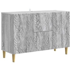 vidaXL Strani &scaron;al Siva Sonoma 89 x 34,5 x 60 cm Inženirski les
