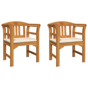 vidaXL Klop s rozami Naravna 68,5 x 46 x 82,5 cm Masiven les akacije