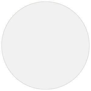 vidaXL Za&scaron;čita za mizo prozorna &Oslash; 60 cm 1,6 mm PVC