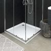 vidaXL Tu&scaron; pladnji 90 x 90 x 4 cm ABS