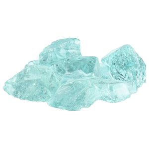 vidaXL Vrtne kamenine Turkizna 12 cm Steklo