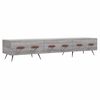 vidaXL TV omarica siva sonoma 150x36x30 cm inženirski les