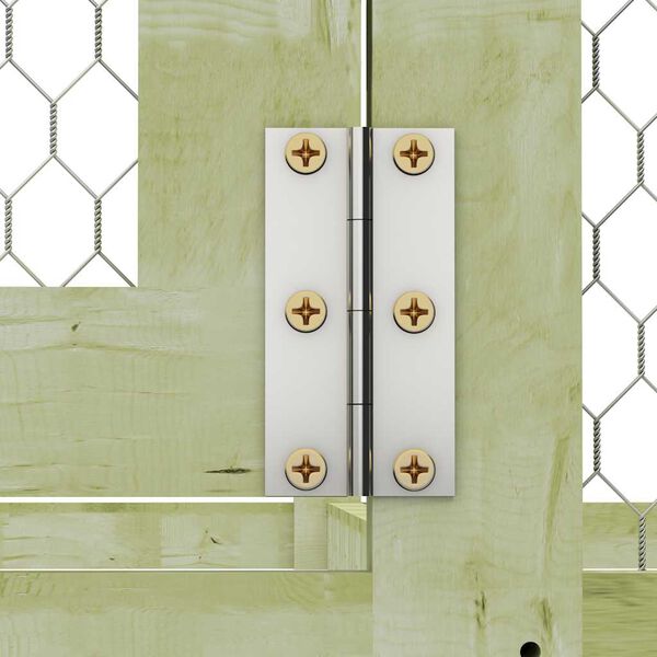 vidaXL Koko&scaron;njak 1,5x1,5x1,5 m impregnirana borovina