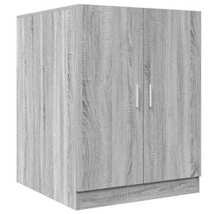 vidaXL Omara za pralni stroj siva sonoma 71x71,5x91,5 cm