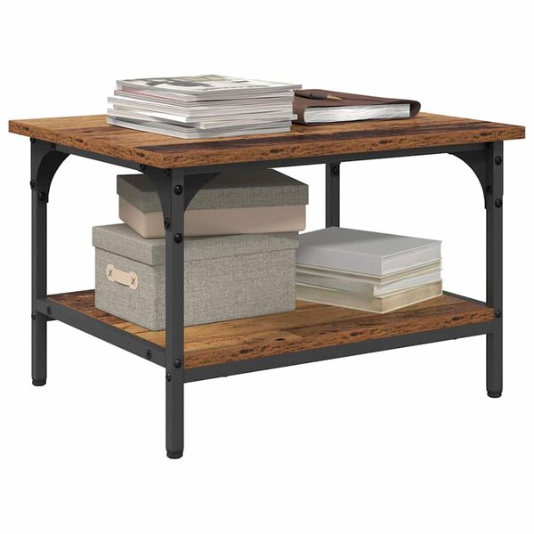 vidaXL Stojalo za tiskalnik Star les 50 x 40 x 38 cm Konstruiran les