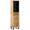 vidaXL Komoda 38x34x160 cm trden robusten mangov les