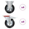 vidaXL Kolesca 8 kosov 160 mm