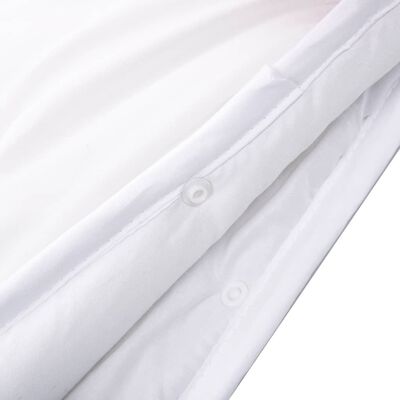 vidaXL Otroška odeja 3-delni komplet bela 100x135 cm/40x60 cm