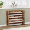 vidaXL Pokrov za radiator starinski les 104x20x82 cm inženirski les