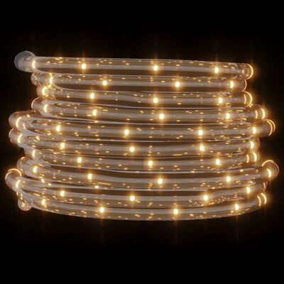 vidaXL Svetlobna veriga s 120 LED lučkami toplo bela 5 m PVC