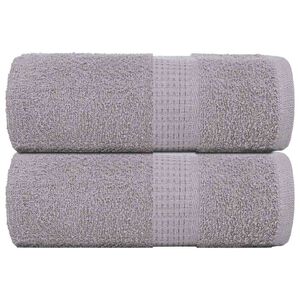 vidaXL Pralne brisače FROGN 2 kosa sive 30x30 cm 360 g/m&sup2;