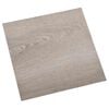 vidaXL Samolepilne Talne Plo&scaron;če 30,5 x 30,5 cm 20 pcs PVC Taupe