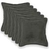 vidaXL Prevleka za blazino 6 kos HOUTEN Temno siva 40 x 40 cm Boucl&eacute;