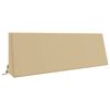 vidaXL Hrbtna blazina SOEST 100% poliester Bež 120 x 20 x 40 cm