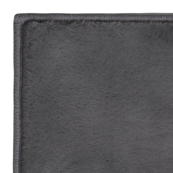 vidaXL Preproga iz umetnega krzna 180x270 cm antracitna
