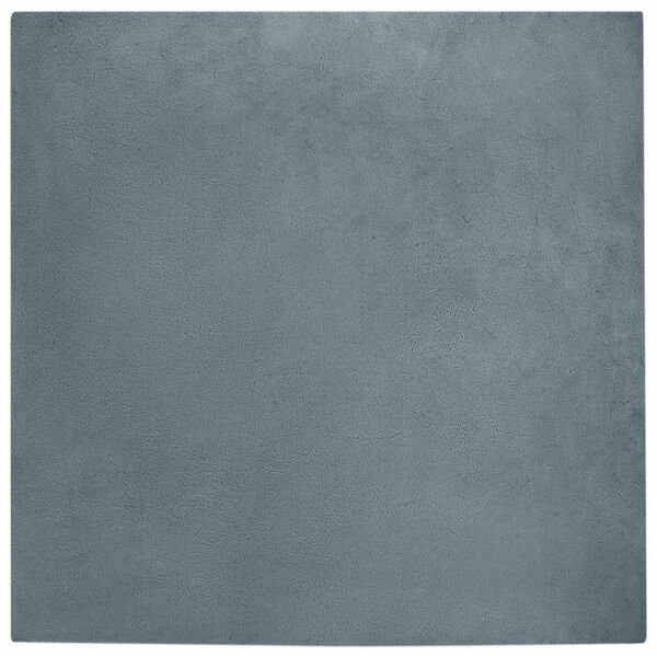 vidaXL Umetno zajčje preproga Olite Antracit 160 x 160 cm Poliester