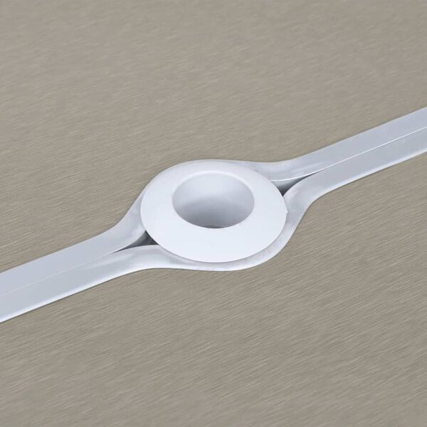 vidaXL Zložljiva miza za kampiranje s 4 sedeži jeklo aluminij