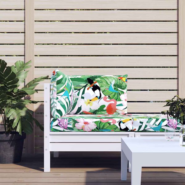 vidaXL Blazina za palete 3 kosi večbarvno oxford blago