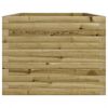 vidaXL Vrtno cvetlično korito 90x60x46 cm impregnirana borovina