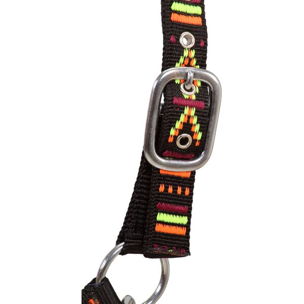 vidaXL Oglavnice za konja 2 kosa najlon velikost za pony črne