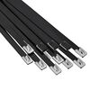vidaXL Vezalke za kabel 12 kos 7,9 x 400 mm Črna