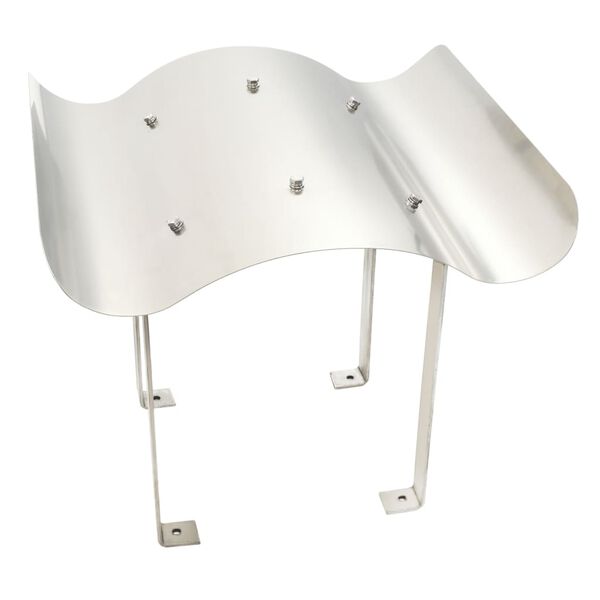 vidaXL Dimniška kapa nerjaveče jeklo 70 x 70 x 37 cm