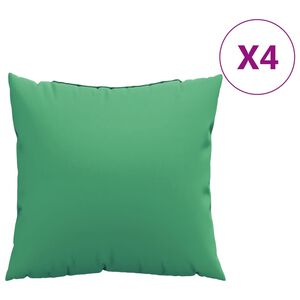 vidaXL Blazine za kavč 4 kosi zelene 60x60 cm blago